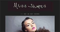 Desktop Screenshot of miss-shapes.com